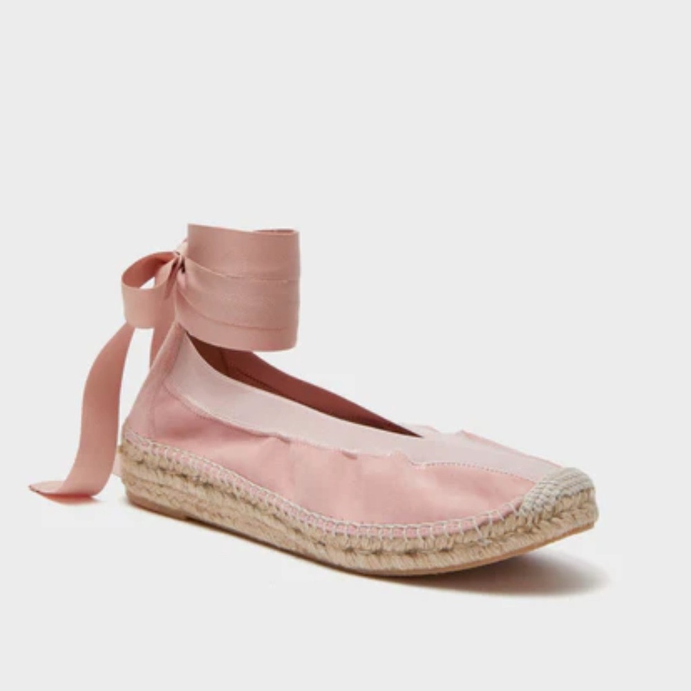 Tuckernut Ballet Pink Suede Jade Flats